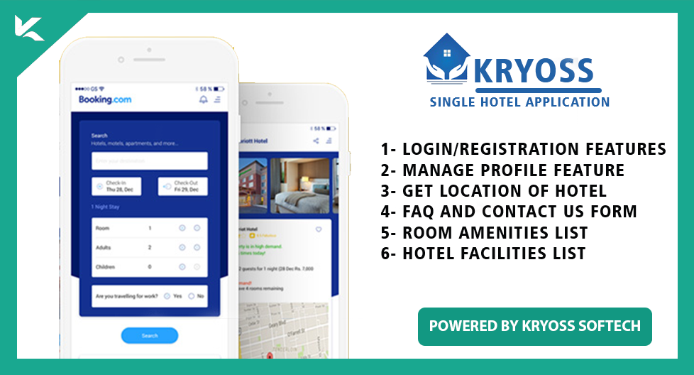 Kryoss-Single Hotel Application